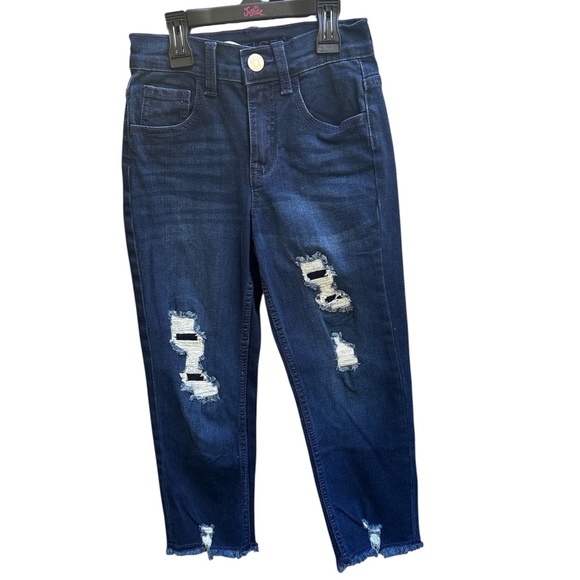Justice Other - Justice Girls Distressed Skinny Jeans Size 7 NWT